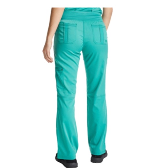 Healing Hands Purple Label Tori 5-Pocket Yoga Scrub Pants size XS ~ NWOT ~ - Picture 2 of 7